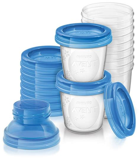 Philips Avent VIA Reusable Breast Milk Storage Containers Reviews | Tell Me Baby