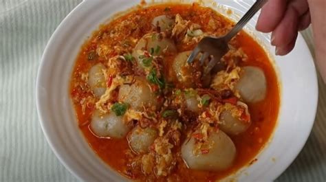 Resep Cilok Kuah Pedas khas Bandung, Pedas Nendangnya Bikin Ketagihan