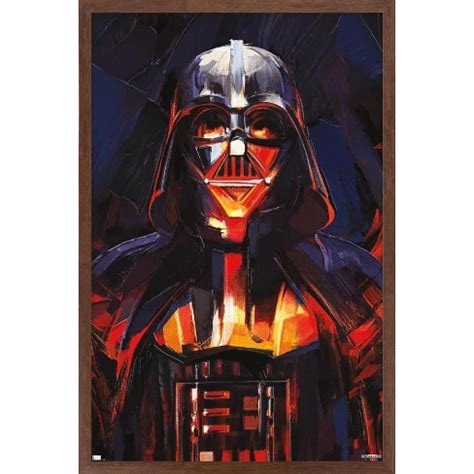 Trends International Star Wars: Obi-wan Kenobi - Darth Vader Painting ...