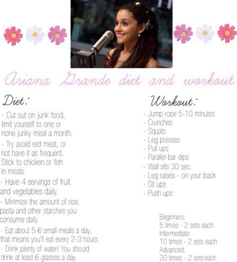 Ariana Grande Workout for Toned Abs