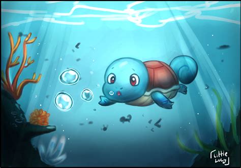 [Fan Art] Squirtle by LittleLuly on DeviantArt