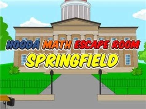 Hooda Math Escape Room Springfield Walkthrough - YouTube