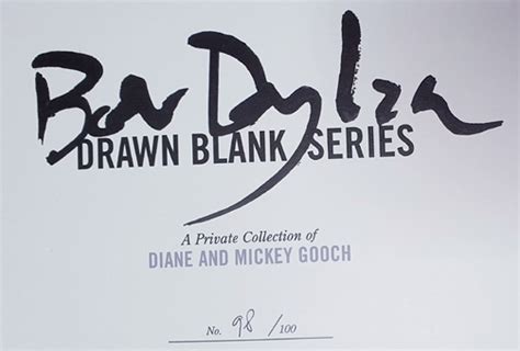 Bob Dylan Drawn Blank Series: A Private Collection (Offers Over £2000. ...