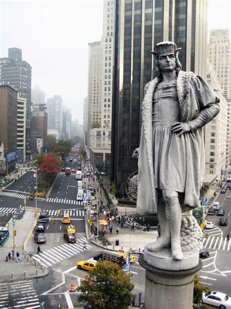 discovering columbus by tatzu nishi opens to the public in new york city