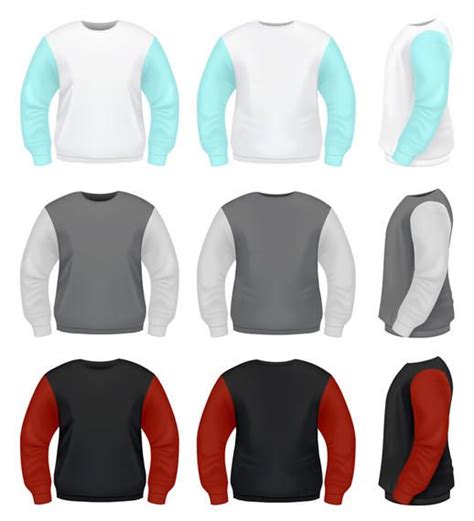 Vector Sweater Template - Vector download