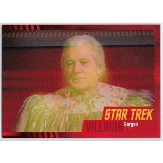 STAR TREK ' HEROES & VILLAINS series card # 78 GORGAN (2013) on eBid United States | 202600005