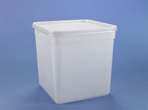 PC4SQ - 4 Litre Square Ice cream Container - Bristol Plastics ...