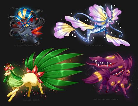 More Pokemon Fusions by NightComet on DeviantArt | Pokemon fusion ...