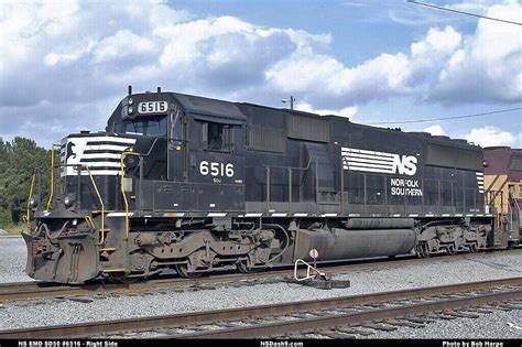 NS Locomotive Detail Photos - EMD SD50 #6516