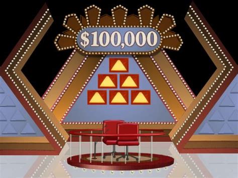 100,000 | Time to Eat the Dogs | Tv set design, Pyramids, Tv show games