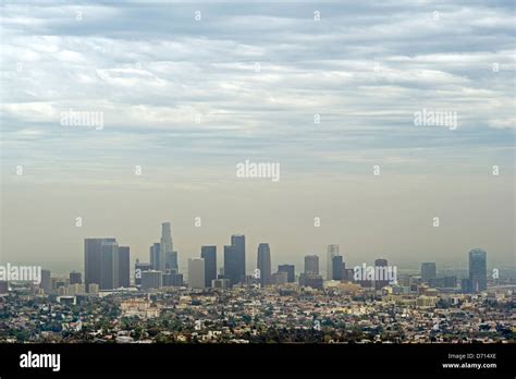 Los Angeles downtown skyline Stock Photo - Alamy