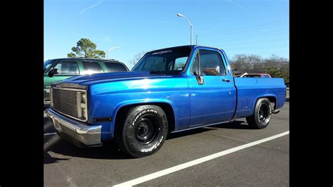 87 Chevy Truck Project Update - Flowmaster Exhaust Sound - 20 December 2013 - YouTube