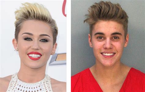 Has anyone else noticed that Miley Cyrus and Justin Bieber resemble each other? Both in looks ...