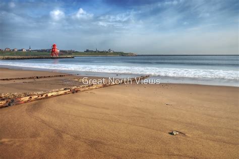 "South Shields Beach" by Great North Views | Redbubble