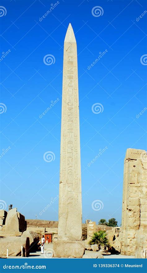 Obelisk Luxor Temple is an Ancient Egyptian Temple Complex Editorial ...