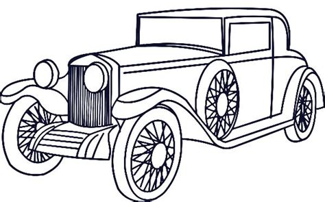 Printable Antique Cars Coloring Pages PDF - Coloringfolder.com ...