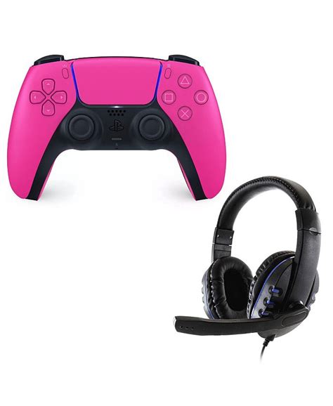 PlayStation PS5 DualSense Controller with Wired Universal Headset - Macy's