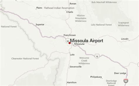 Missoula International Airport Location Guide