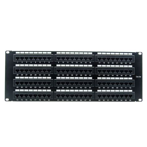 96-Port CAT 5E 110 Type Patch Panel Rackmount - American Teledata Store