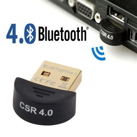 Bluetooth USB Adapter 4.0 Bluetooth Low Energy 2.4Ghz Range Wireless ...