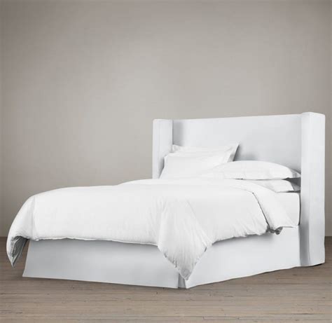 15 White Headboards To Transform Your Bedroom With | White headboard, Slipcovered headboard ...