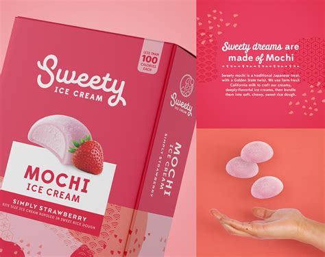 Sweety Mochi Ice Cream on Behance