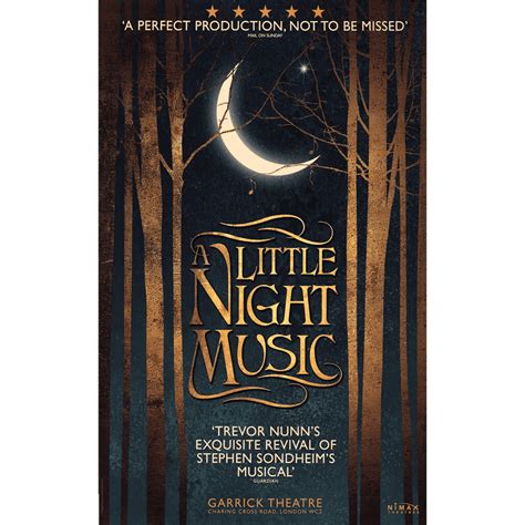 A Little Night Music Garrick Theatre Poster