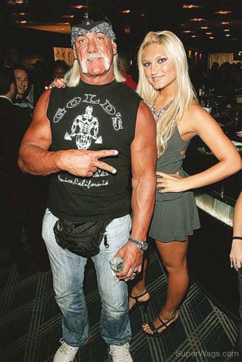 Brooke Hogan With Hulk Hogan | Super WAGS - Hottest Wives and ...