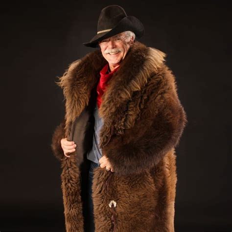 Natural Buffalo Fur Coat - Full-Length Custom Tailored - Handmade in USA | Fur coat, Mens fur ...