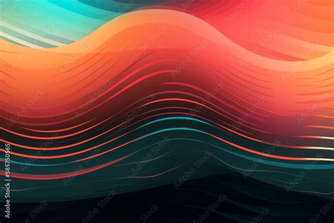 Vibrant Abstract Background. An abstract background illustration ...