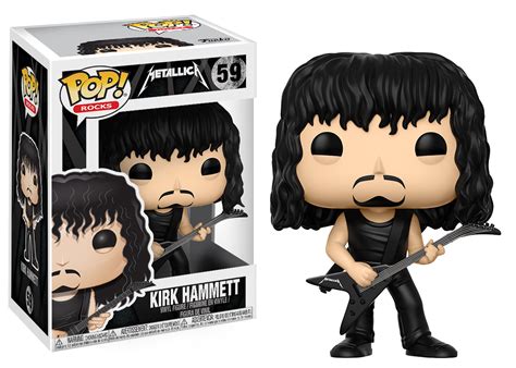 Buy Funko Music POP! Metallica James Hetfield Lars Ulrich Kirk Hammett Robert Trujillo ...