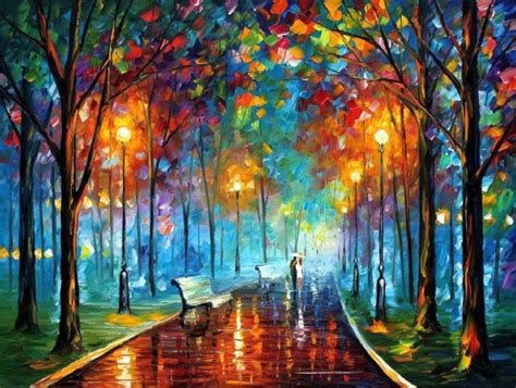 40 Simple and Easy Landscape Painting Ideas