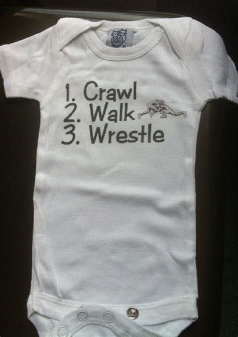 Wrestling Baby Clothes Wrestling Baby Shower Funny Wrestling Baby Wrestling Baby Shirt Wrestling ...