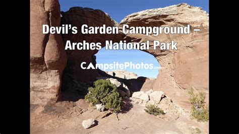 Arches Devils Garden Campground Map | Fasci Garden