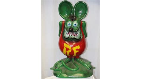 Rat Fink Cast Aluminum Figure 36x27x21 | J31 | Anaheim 2015