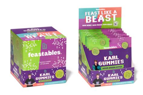 Feastables Karl Gummies Green Apple Mr Beast | Curious Candy