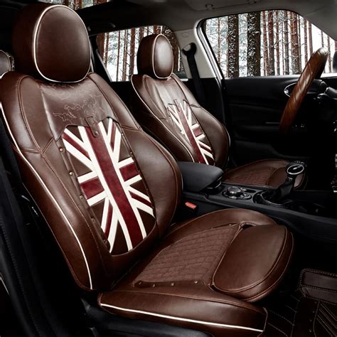 Car Seat Cover Leather Interior Accessories Seat Decoration Protector ...