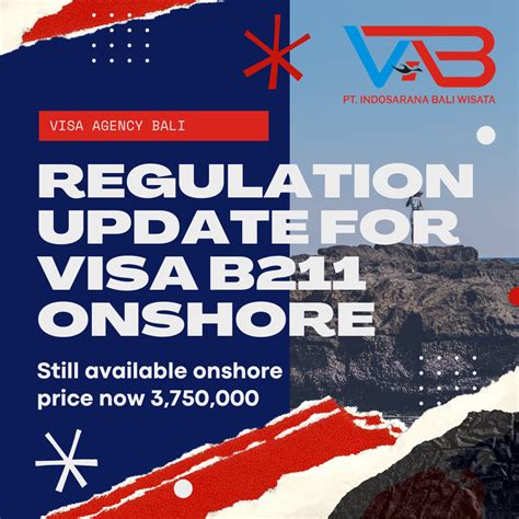 Regulation Update for B211 Onshore Visa - Visa Agency Bali