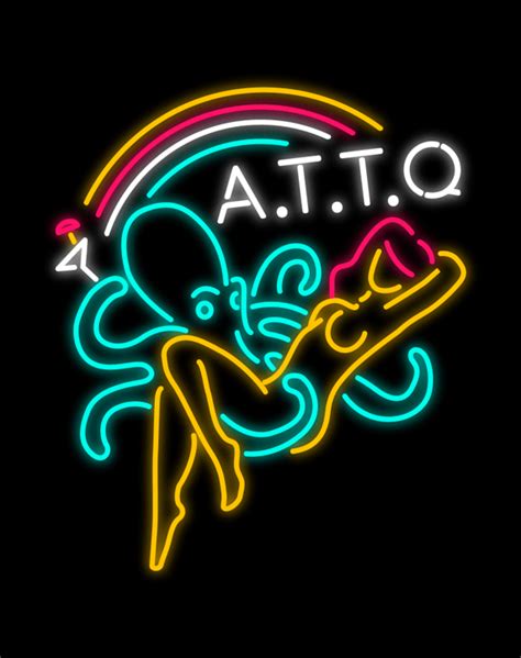 ATTQ animated .gifs on Behance Behance, Neon Signs, Animation, Illustration, Gifs, Video ...