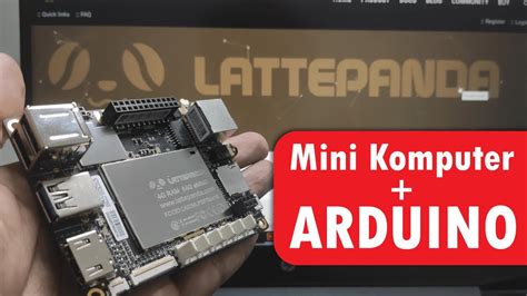 Mini PC Windows 10 Arduino LattePanda Single Board Computer - YouTube