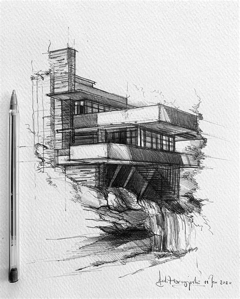 Architectural Sketching:10 Architecture Sketching Tips - ACCO PAKISTAN