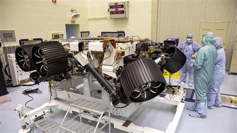 Mars Perseverance Rover Sample Handling System Integrated by NASA JPL