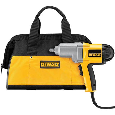 DEWALT 7.5 Amp 1/2 in. Impact Wrench Kit-DW292K - The Home Depot