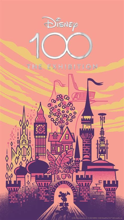 Bring the Art of Disney100: The Exhibition Wherever You Go with Downloadable Wallpapers - D23