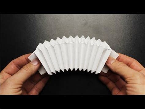 How to make an accordion out of paper Origami accordion - YouTube | Diy ...