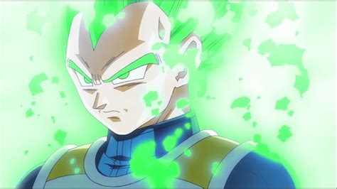 Vegeta Super Saiyan Green Transformation - YouTube