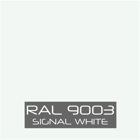 RAL 9003 Paint