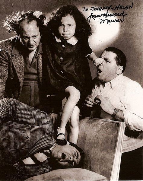 With Joan Howard Maurer. | The three stooges, Movie stars, Funny people