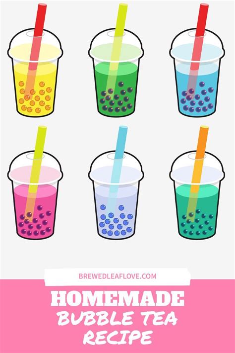 Bubble Tea 101: How To Make Boba Tea At Home | Recipe | Bubble tea ...