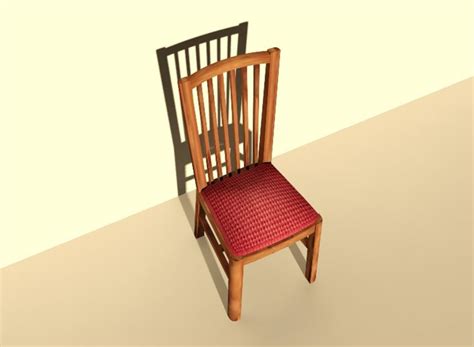 Dining Chair 3D Model $5 - .3ds .obj .unknown .fbx .dxf - Free3D